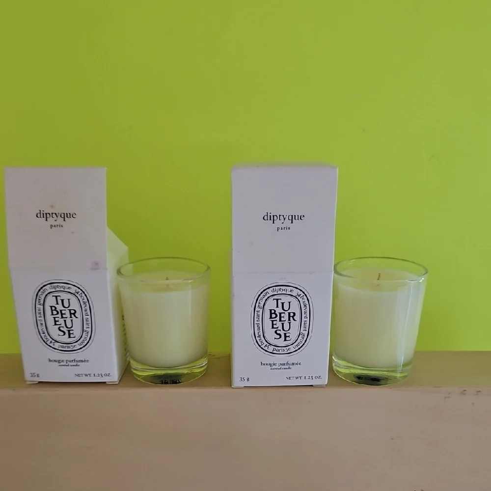 NWT Diptyque Tuberose Candle Set - Saint Germain Limited